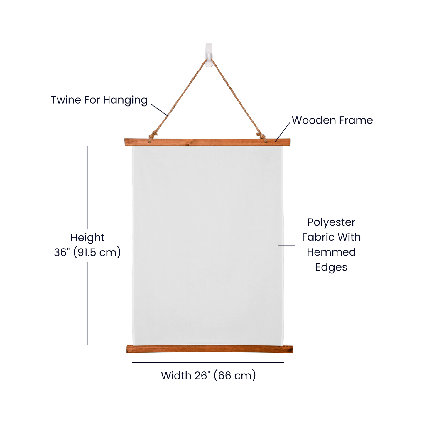 Jesus Walking on Walter Wood Framed Wall Tapestry - Home Wall Art Religious Decor